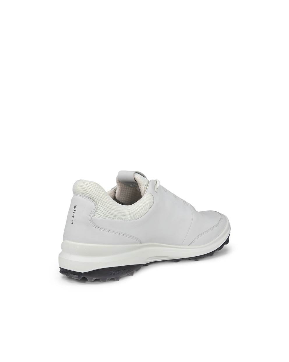 Men's ECCO® Golf Biom Hybrid 3 Leather Shoe - White - Back