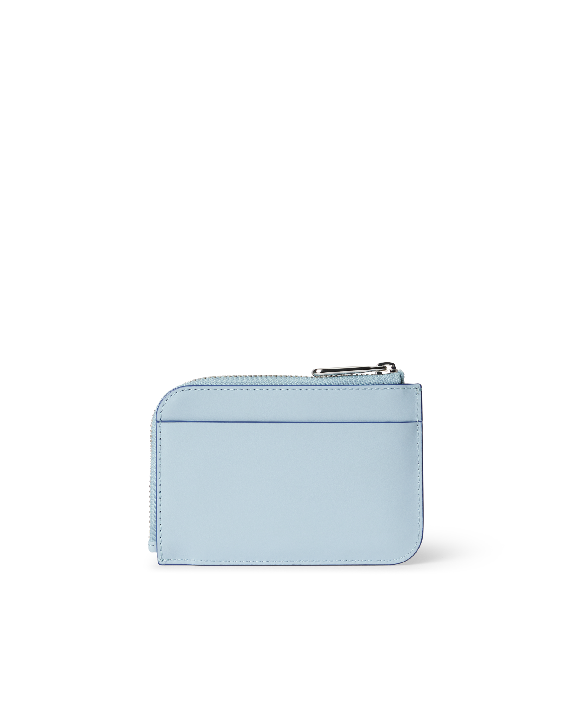 Card Case Zipped - Blue - Back