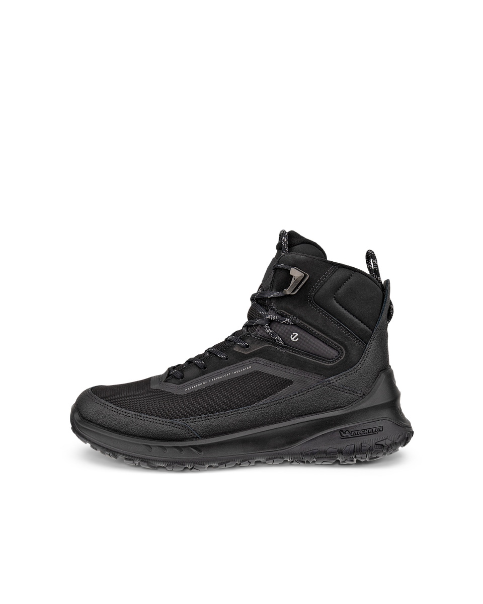 Women s ECCO ULT TRN Nubuck Waterproof Hiking Boot Black