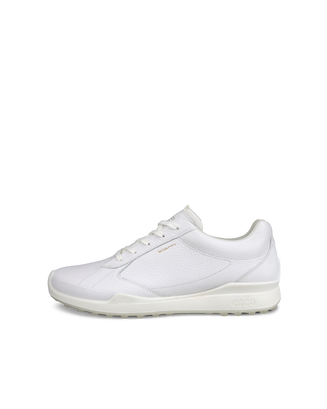 Men's ECCO® Golf BIOM Hybrid Original Leather Shoe - White - Outside