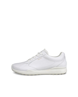 Men's ECCO® Golf Biom Hybrid Original Leather Shoe - White - Outside