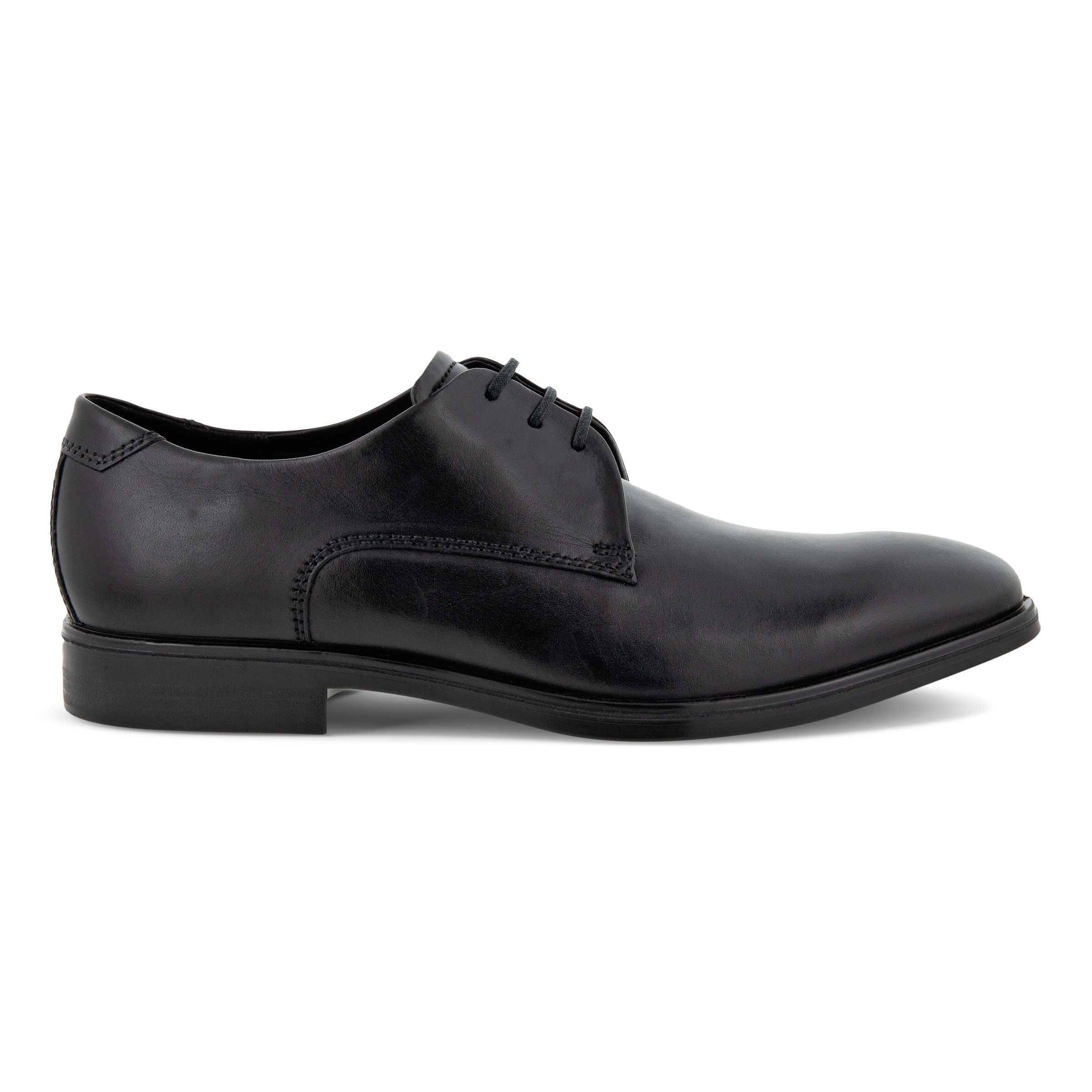 ECCO Melbourne Laced Shoes - Black - Outside