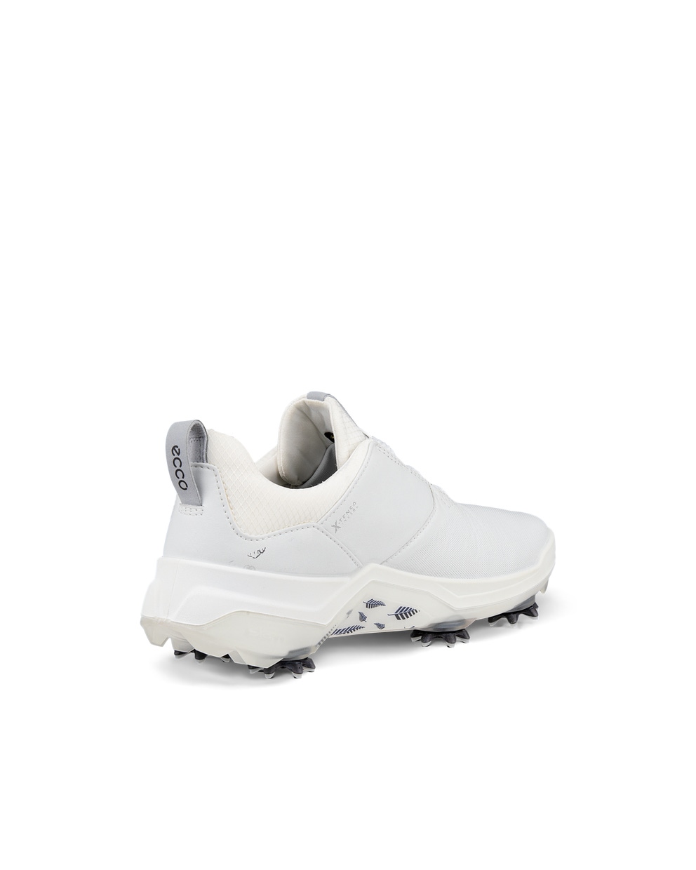 Women's ECCO® Golf Biom G5 BOA (Lydia ko Edition) Leather Gore-Tex Golf Spikes - White - Back