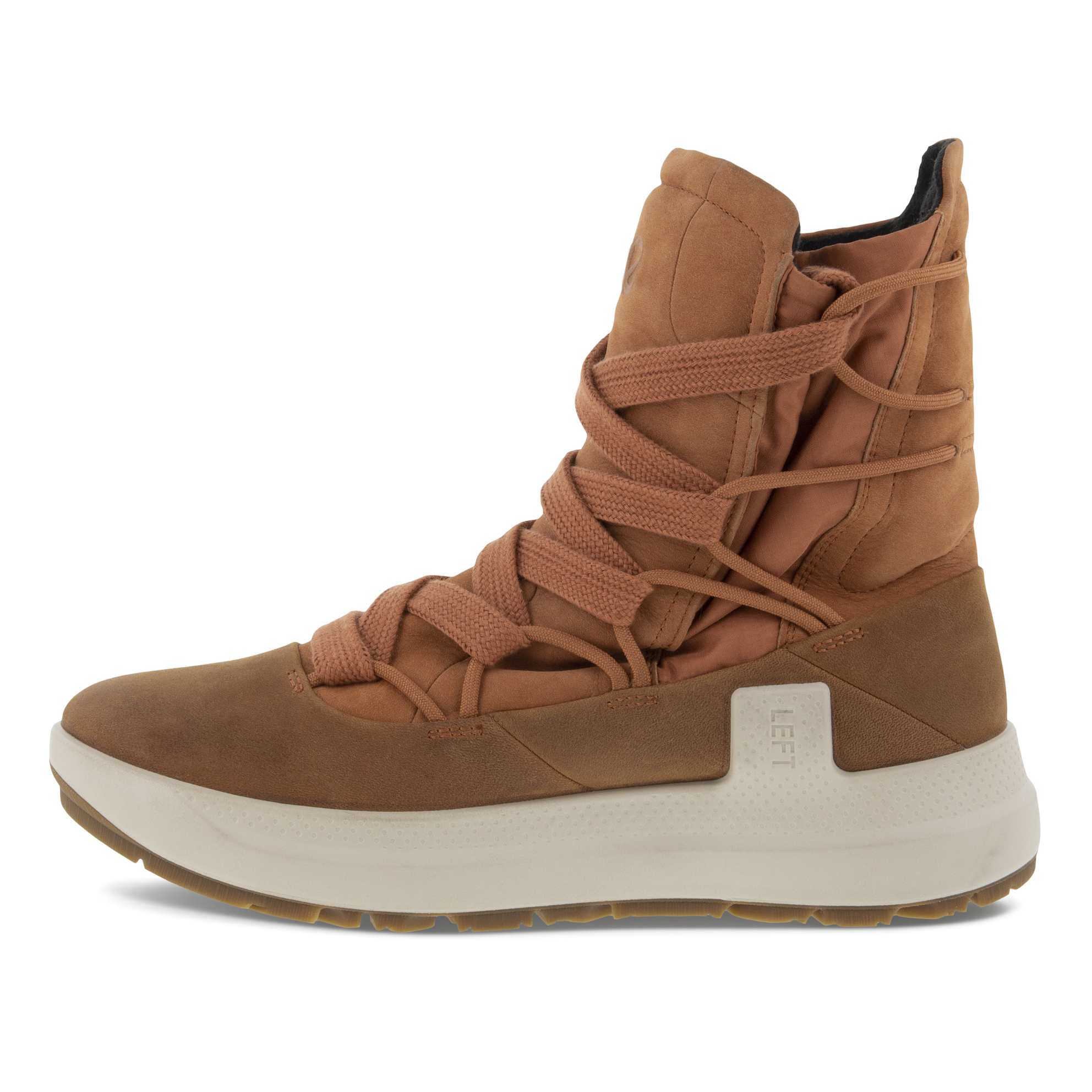 Women's ECCO® Solice Nubuck Gore-Tex Winter Boot - Brown - Inside