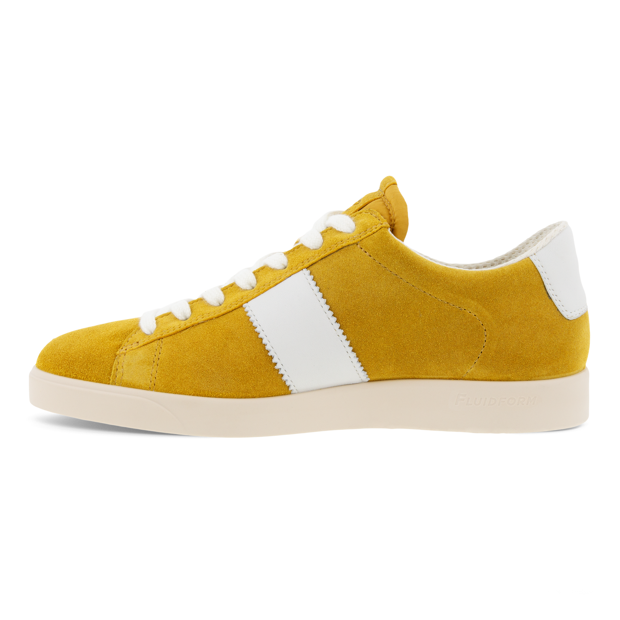 ECCO® Street Lite baskets en daim pour femme - Jaune - Inside