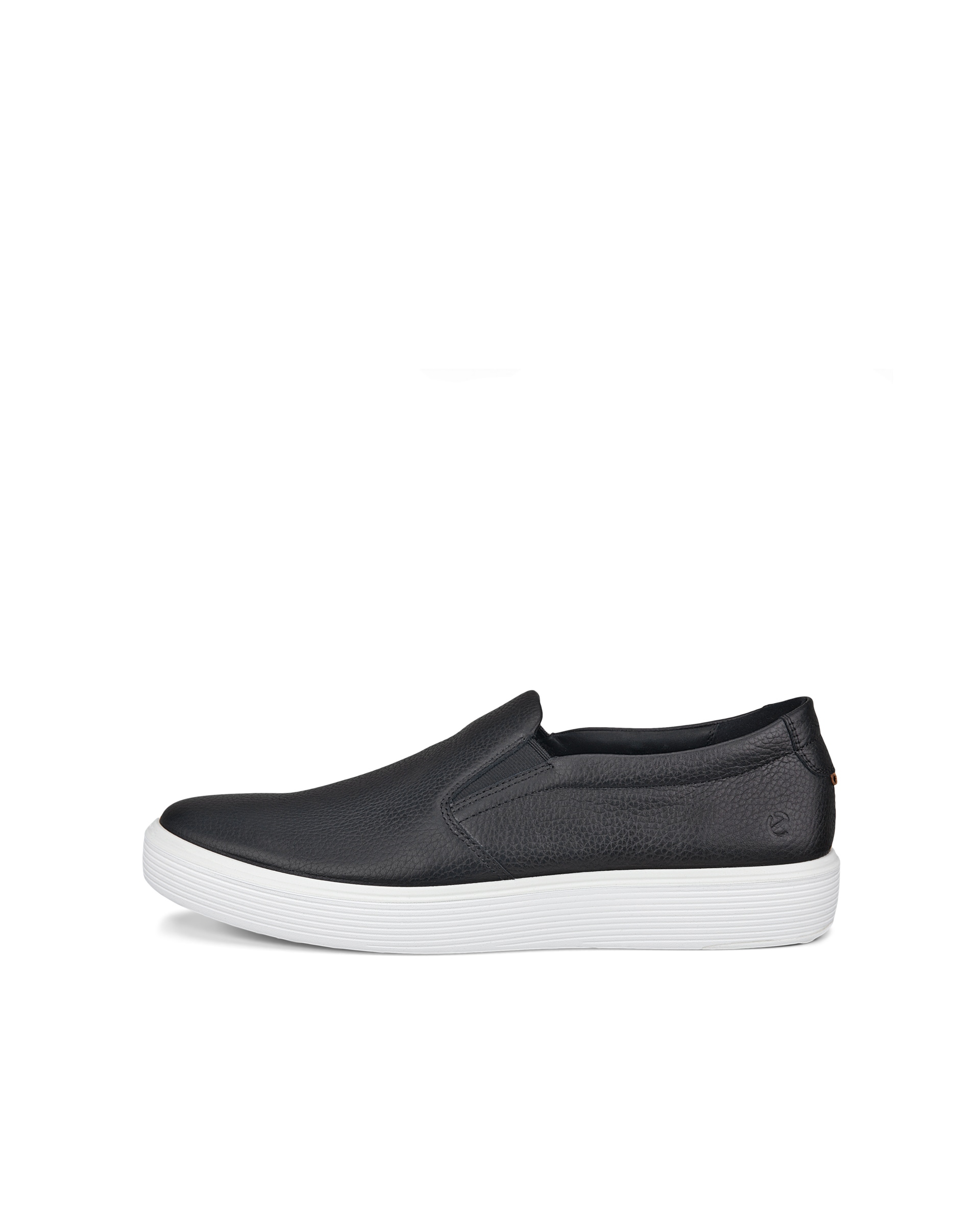 ECCO SOFT 60 MEN'S SLIP-ON - Black - Outside