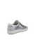 Women's ECCO® Soft 7 Leather Floral Shoe - Silver - Back