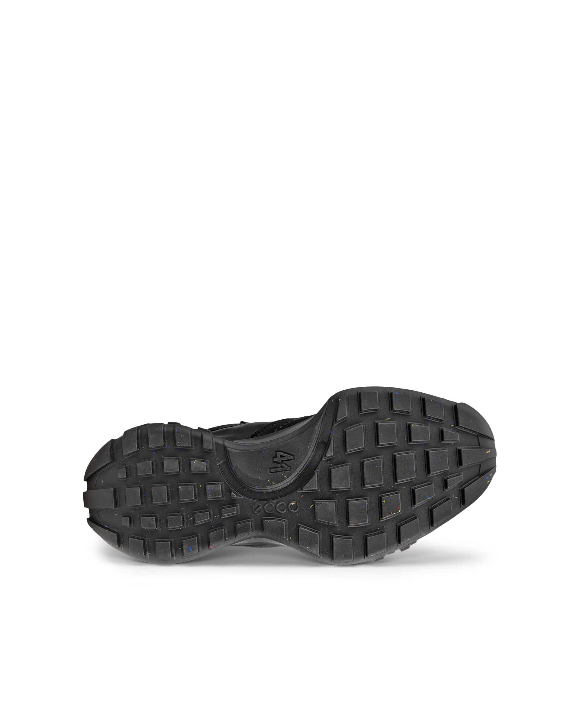 ECCO Men's Retro Sneakers - Black - Sole