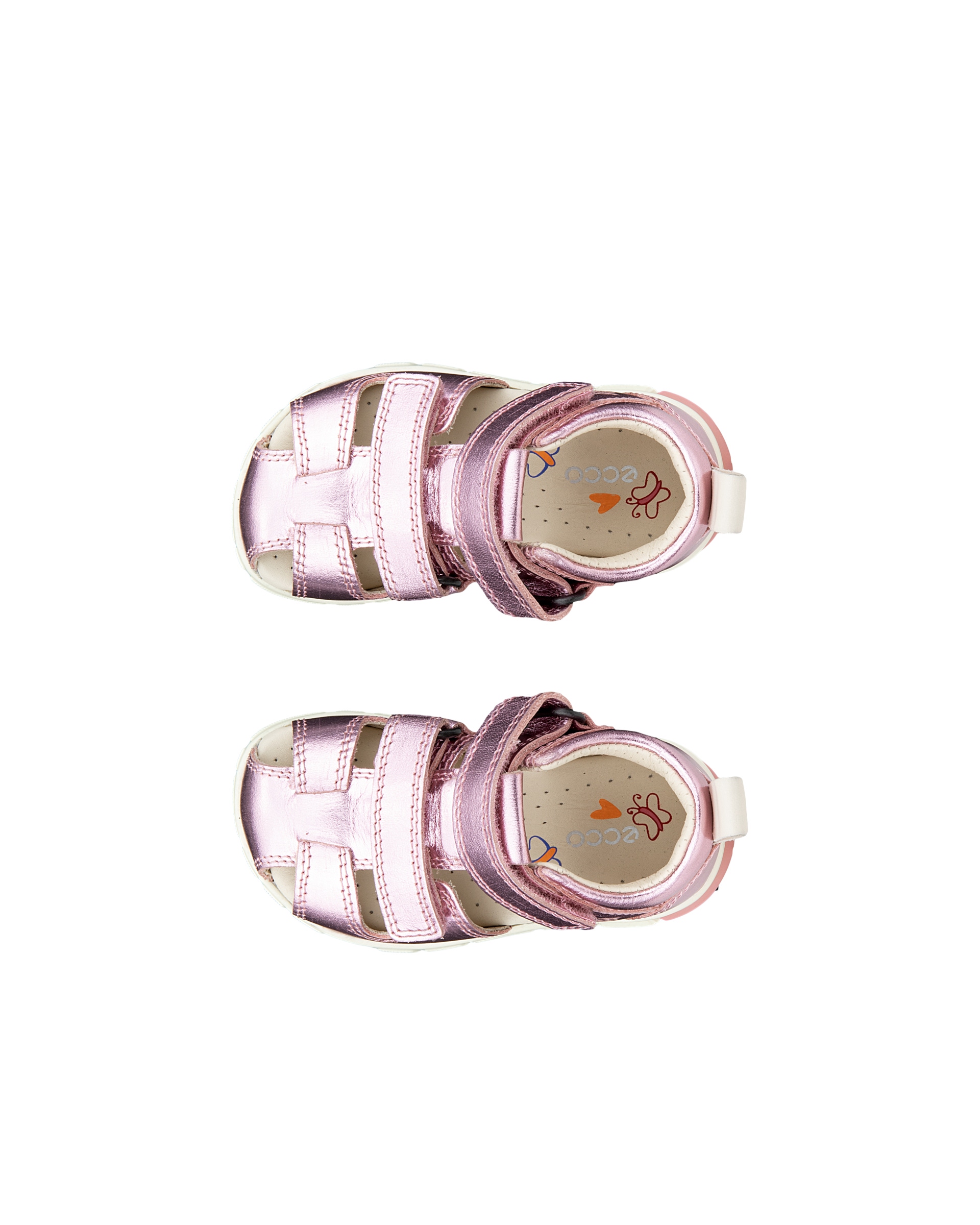 ECCO MINI STRIDE SANDAL - Rosa - Top left pair