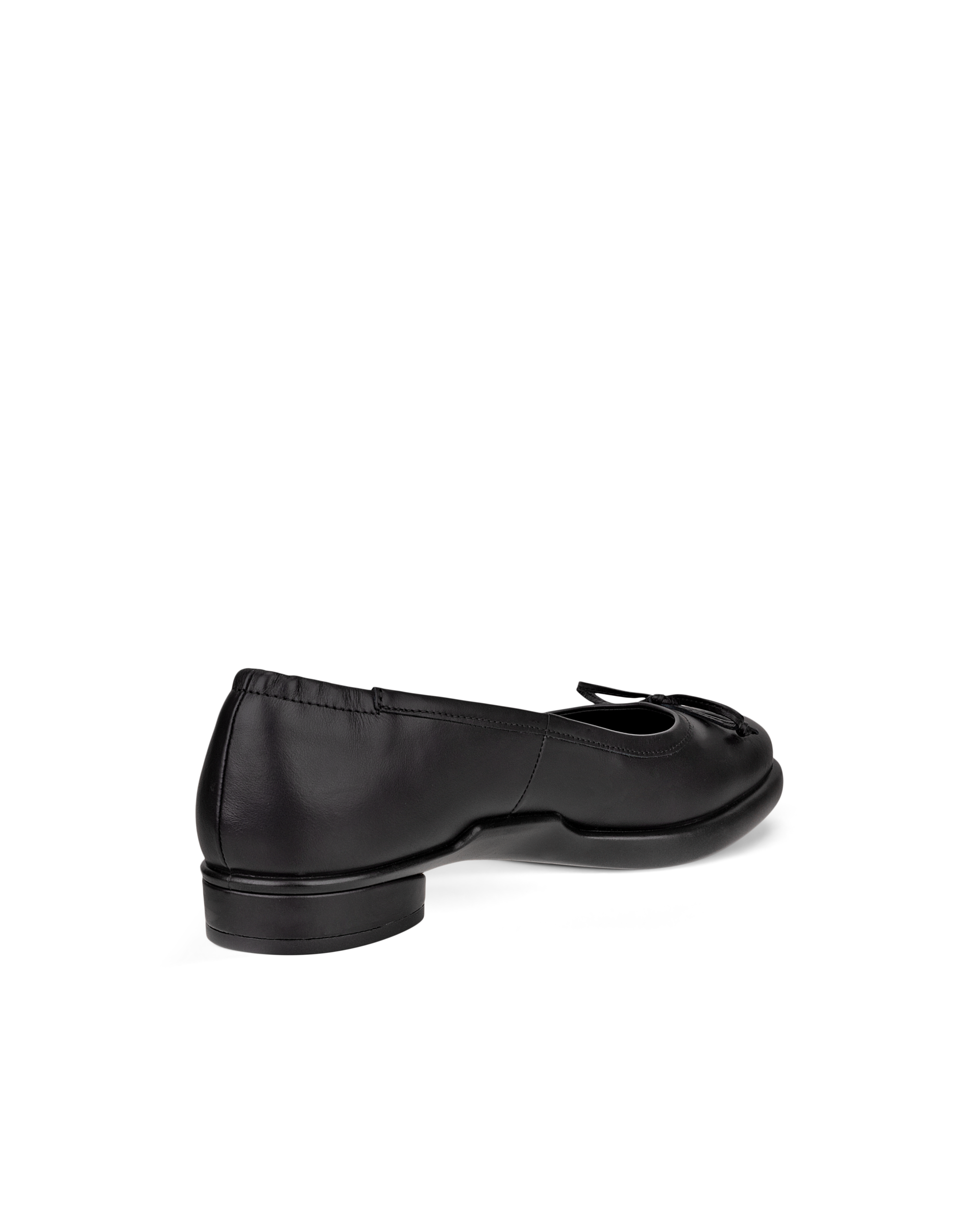 ECCO® Sculpted LX 15 BOW ballerines en cuir pour femme - Noir - Back