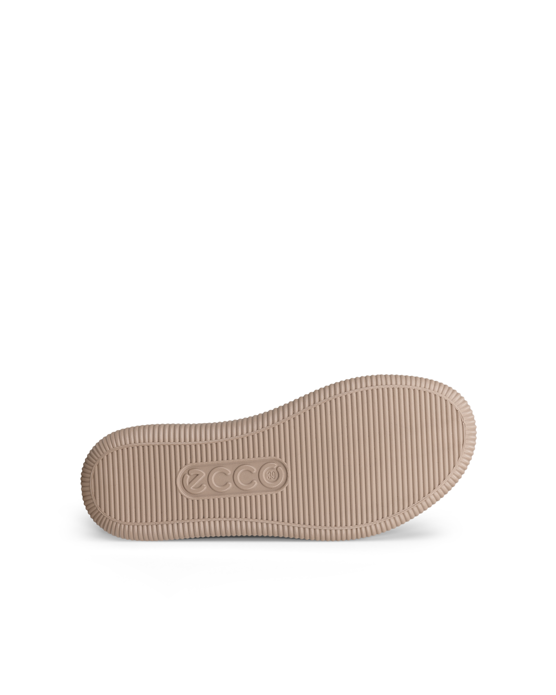 Zapatillas de piel ECCO® Soft Zero para mujer - Marrón - Sole