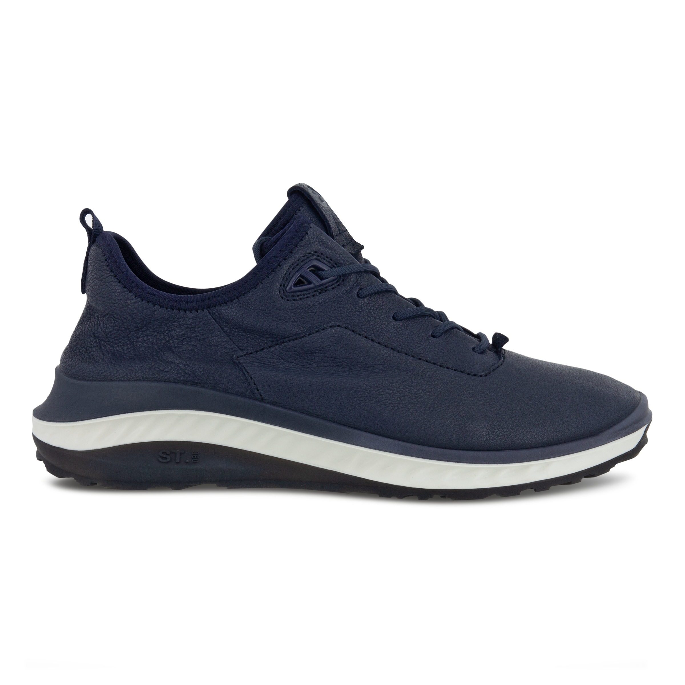 ECCO ST.360 メンズ レザースニーカー - 青 - Outside