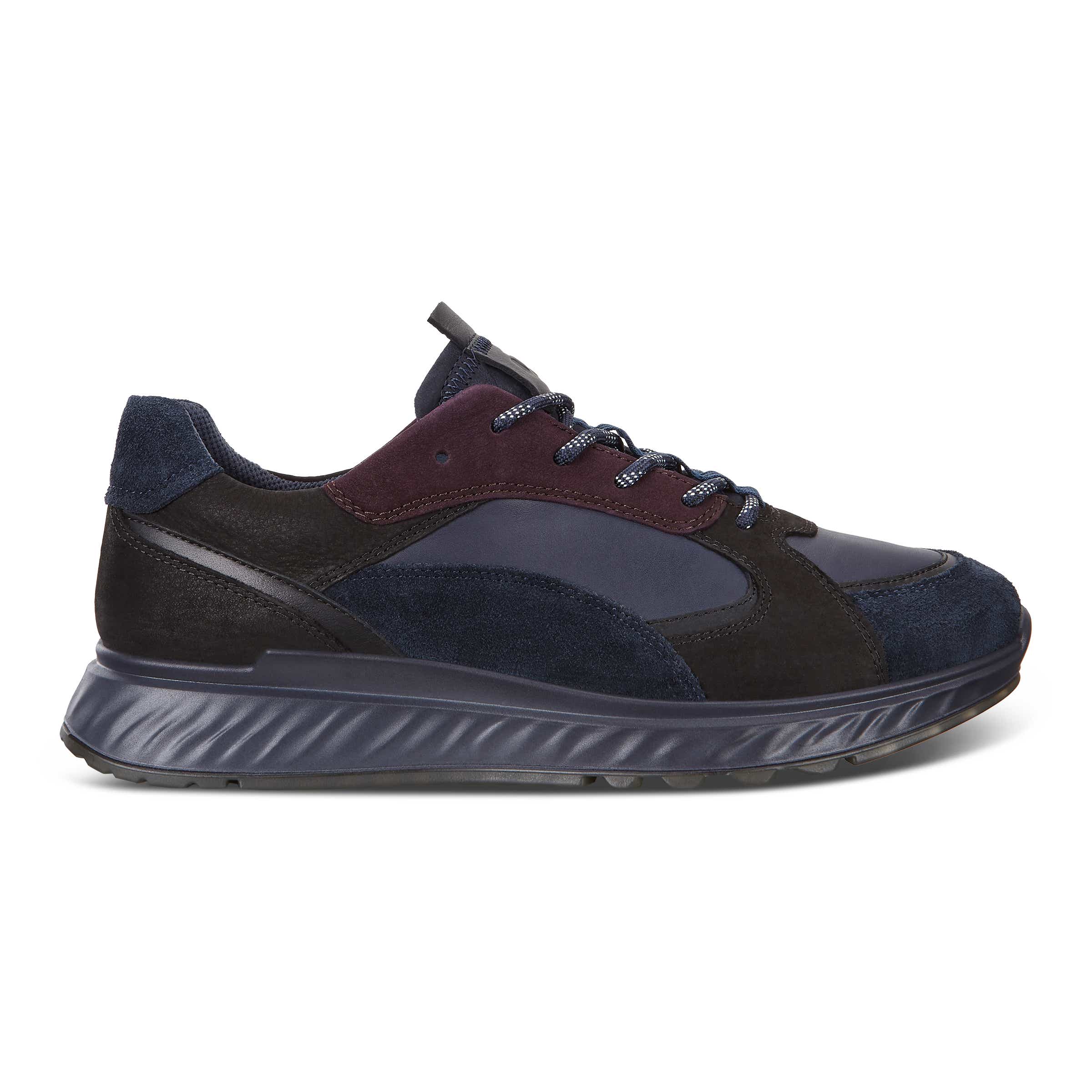 ECCO ST.1 Men's Layered Sneakers - Blue - Outside