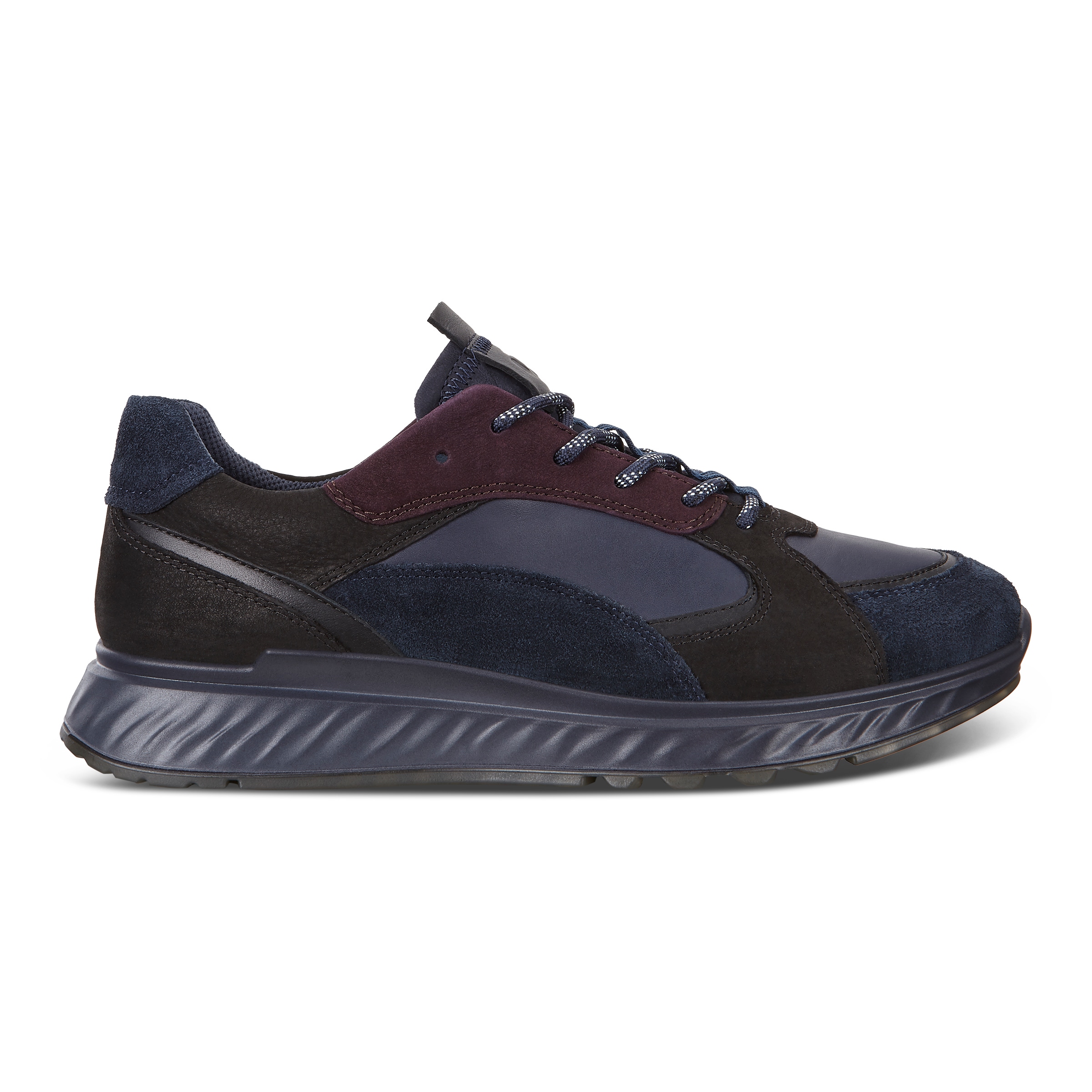 ECCO ST.1 Men's Layered Sneakers - Blue - Outside