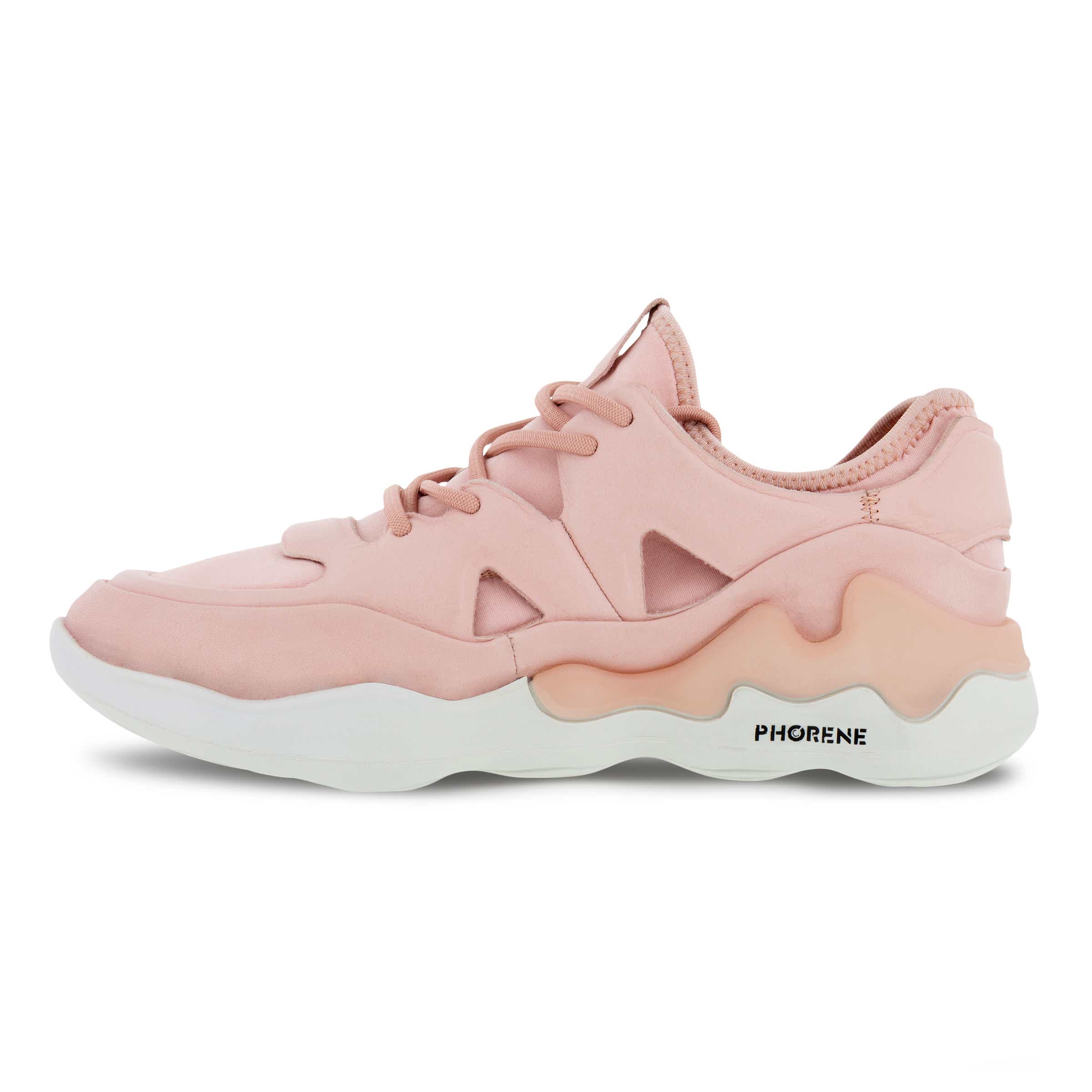 Zapatillas de piel ECCO® Elo para mujer - Rosa - Inside