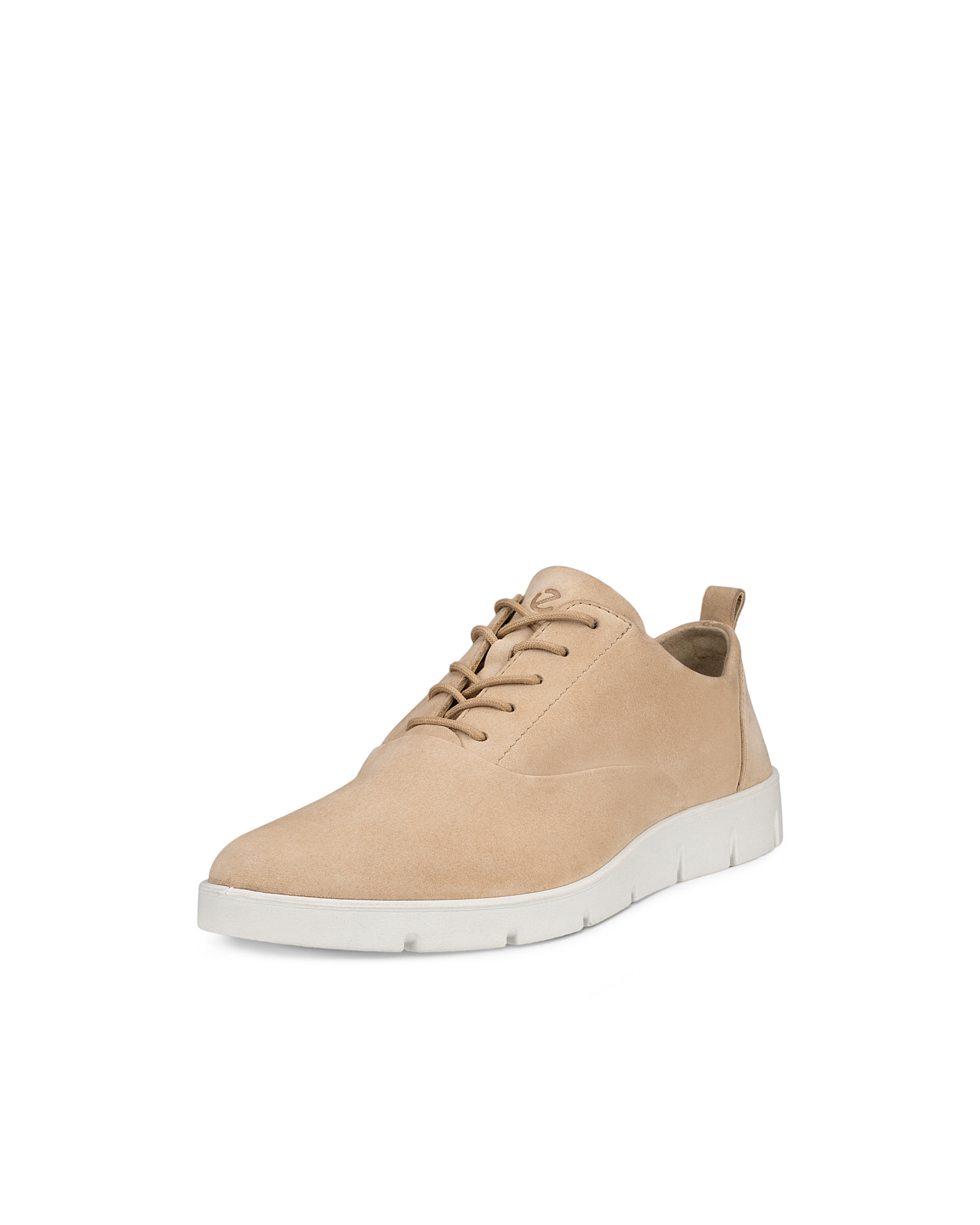Zapatos de nobuk con cordones ECCO® Bella para mujer - Beige - Main