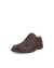 Men's ECCO® Metropole London Leather Brogue Shoe - Brown - Main