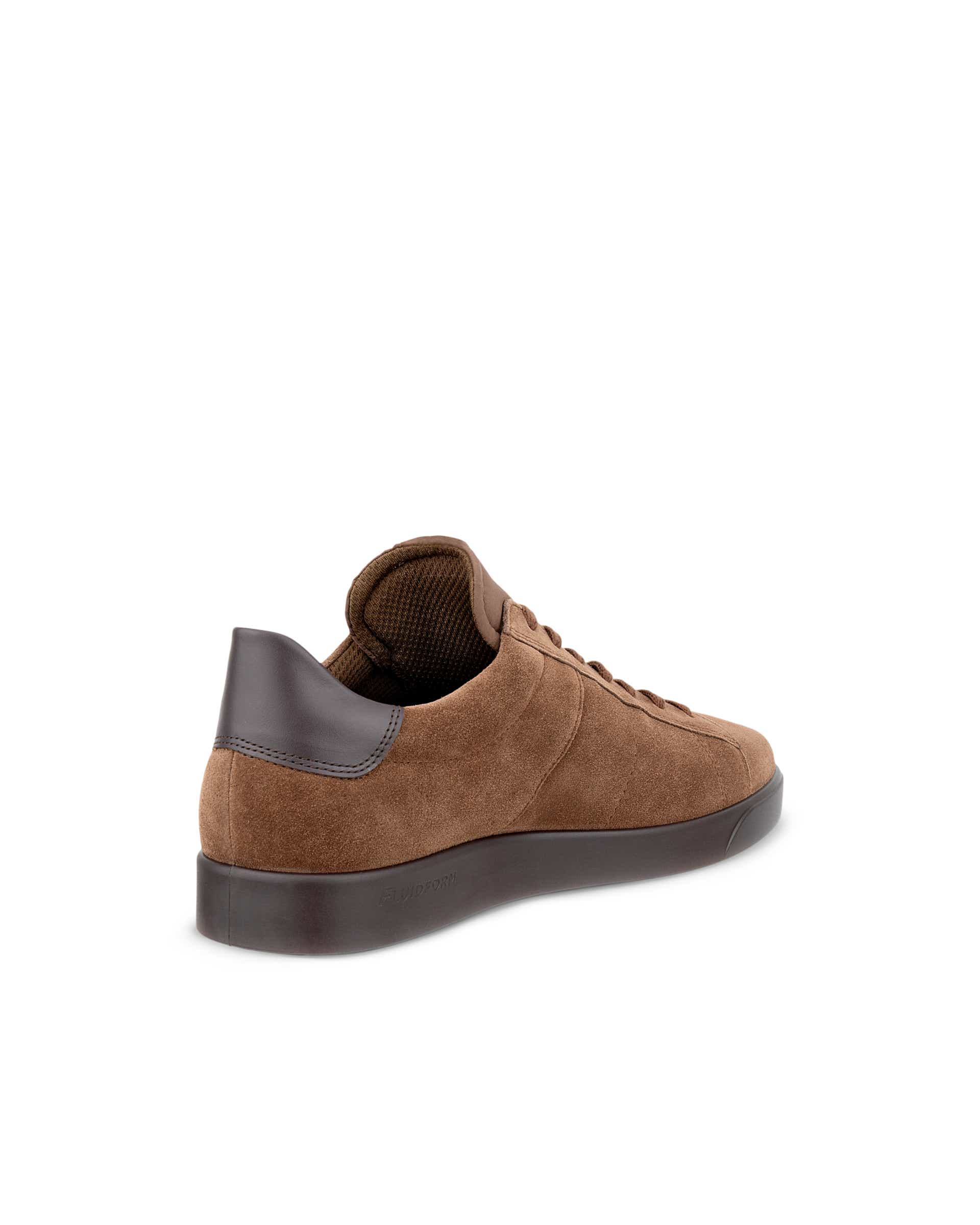 Pánské velurové tenisky ECCO® STREET LITE - Hnědá - Back