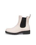 Botas Chelsea de piel ECCO® Modtray para mujer - Beis - Outside