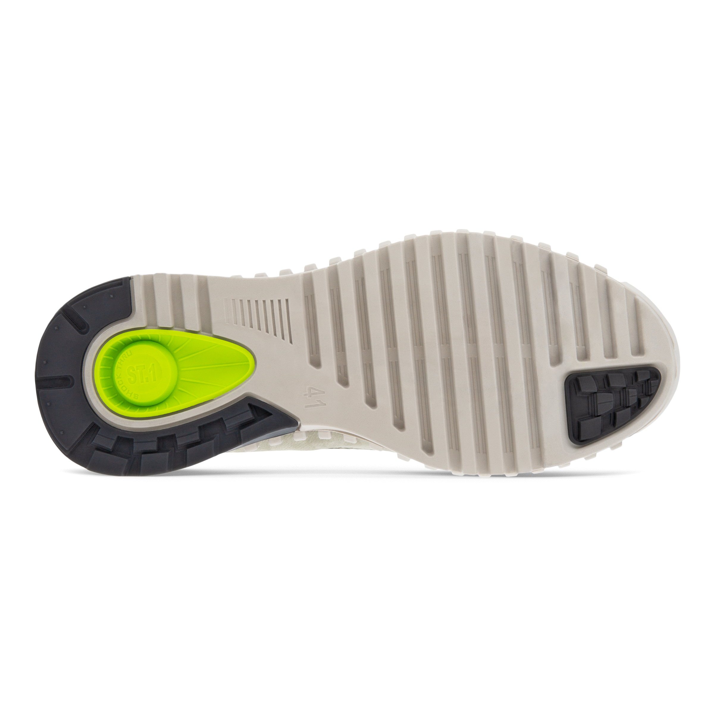 ECCO Zipflex メンズ テキスタイルスニーカー | グリーン