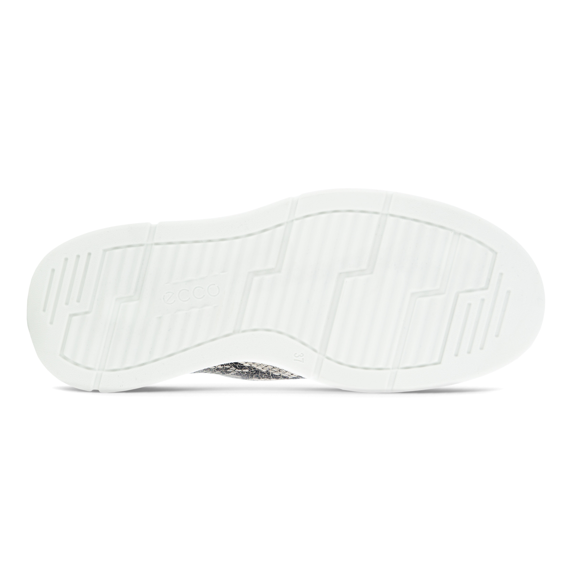 ECCO Soft X Women's Retro-inspired Leather Sneaker - White - Sole