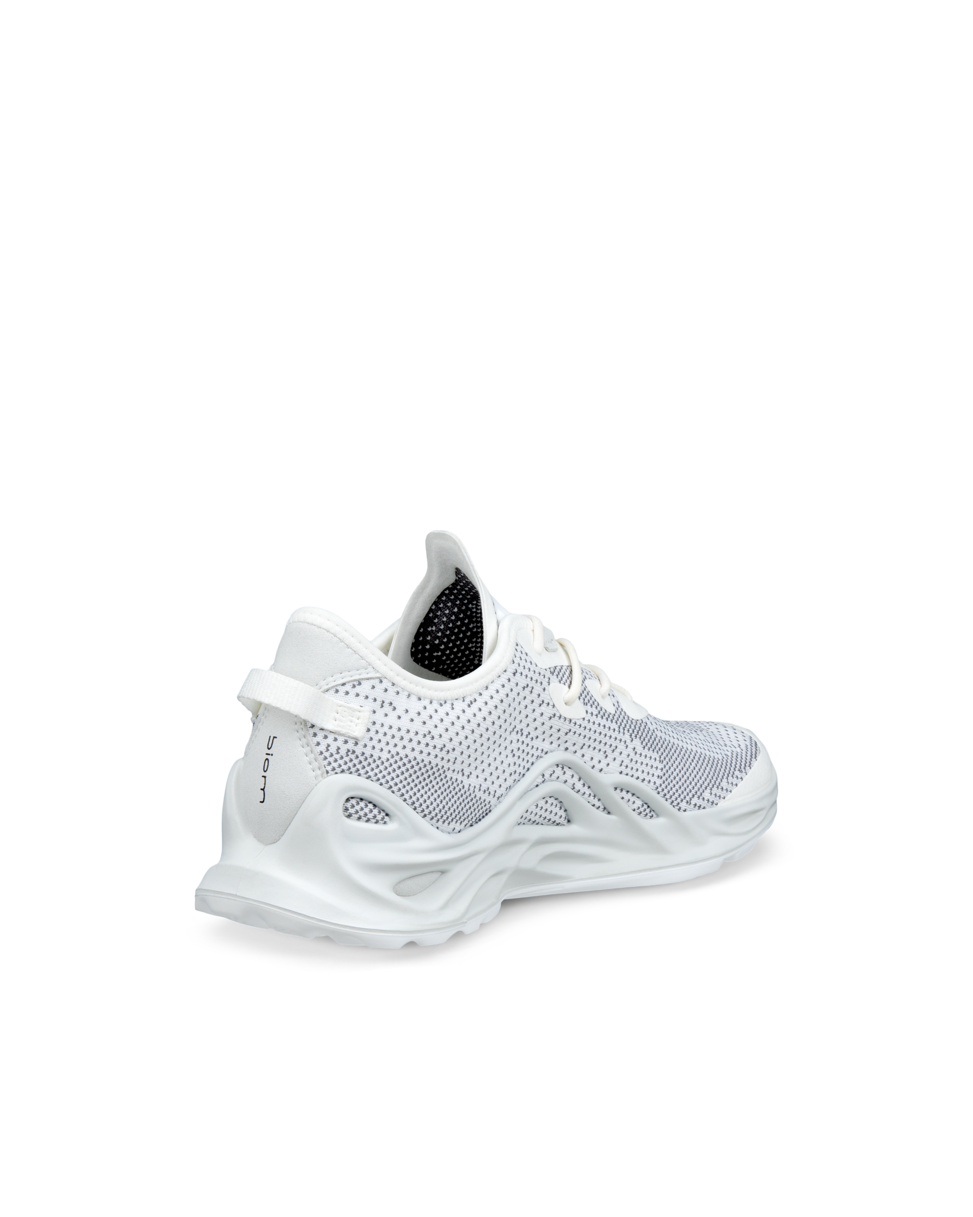 Women's ECCO Biom Infinite Textile Sneaker - White - Back