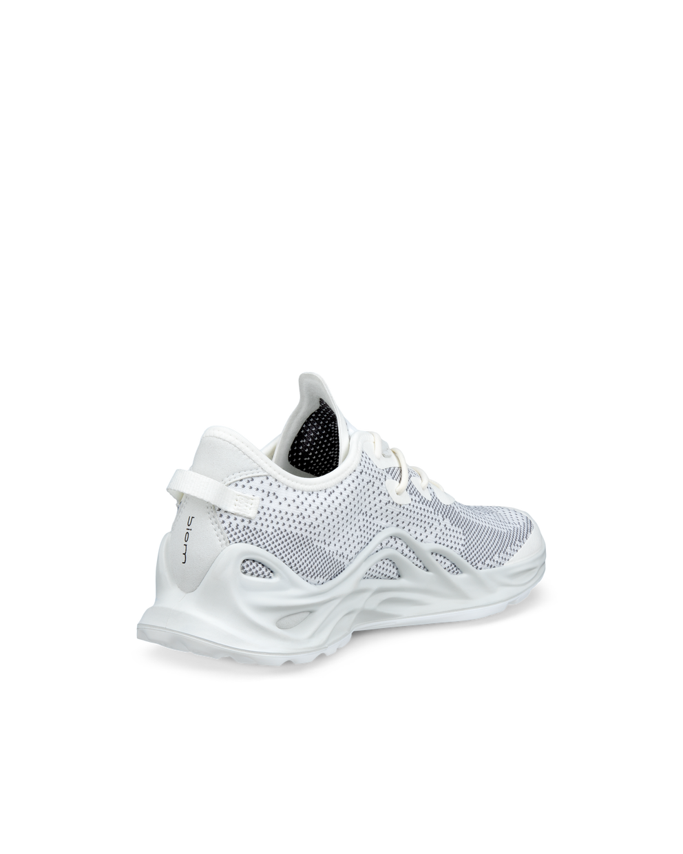 Women's ECCO® BIOM Infinite Textile Sneaker - White - Back