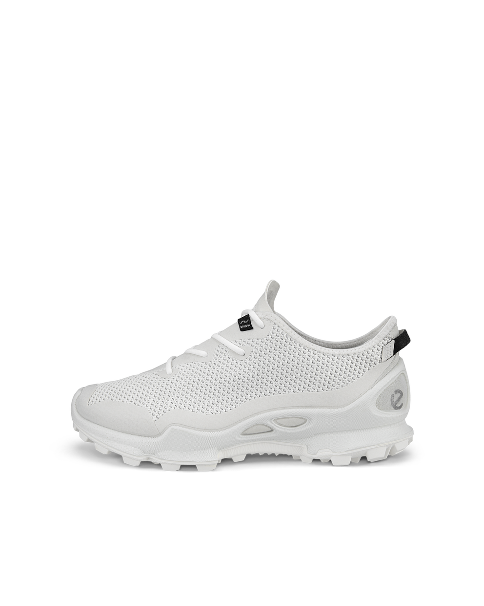 ECCO® Biom Knitted C-Trail baskets en toile pour femme - Blanc - Outside