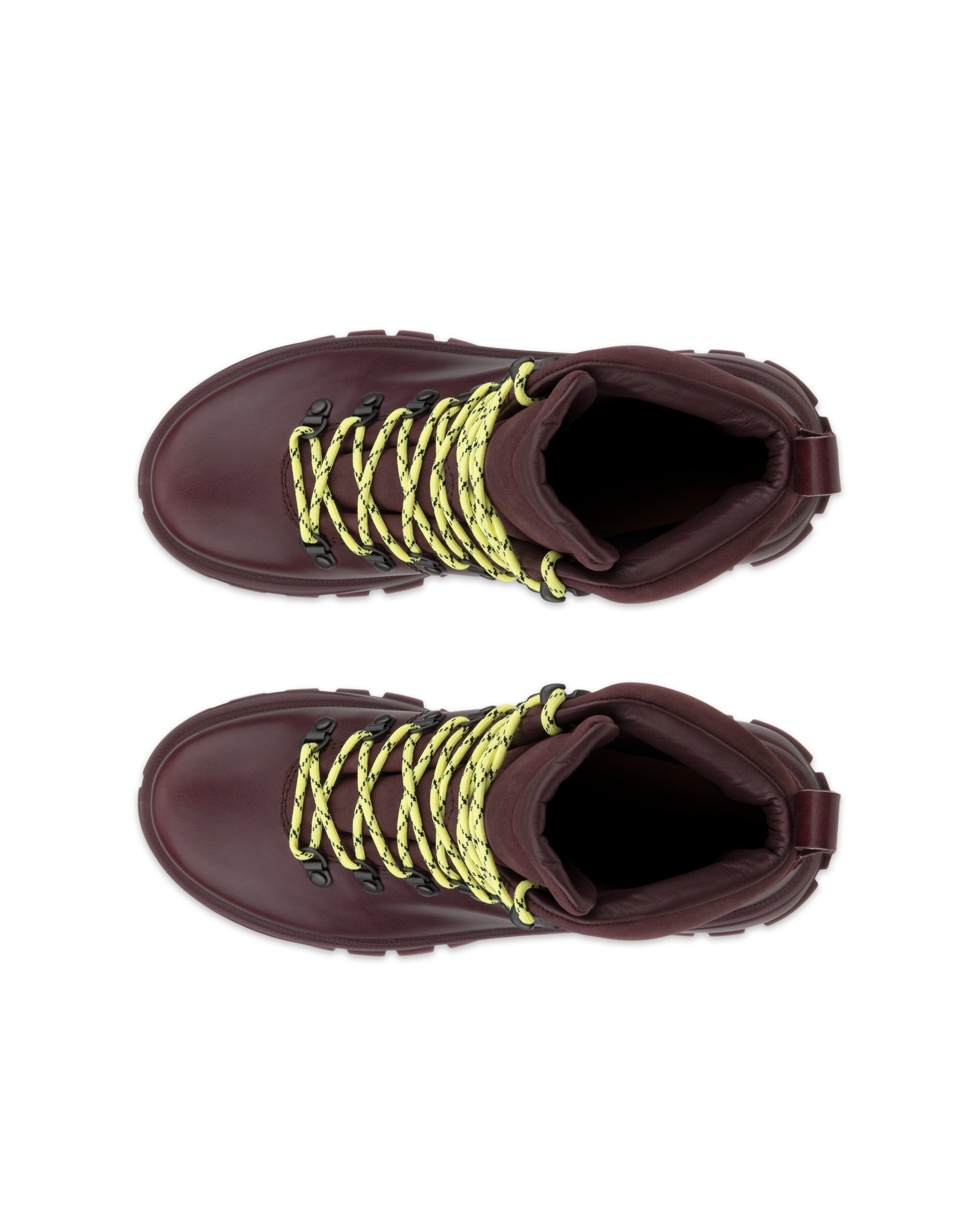 ECCO® Track 30 paeltega veekindlad nahast saapad naistele - Purpurne - Top left pair