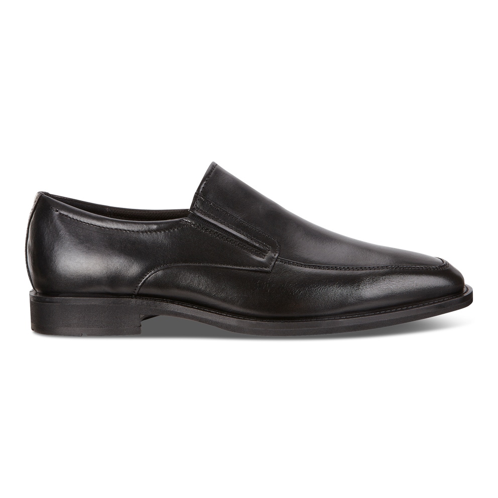 ECCO Calcan Slip On Men's Dress Shoes - Black - Outside