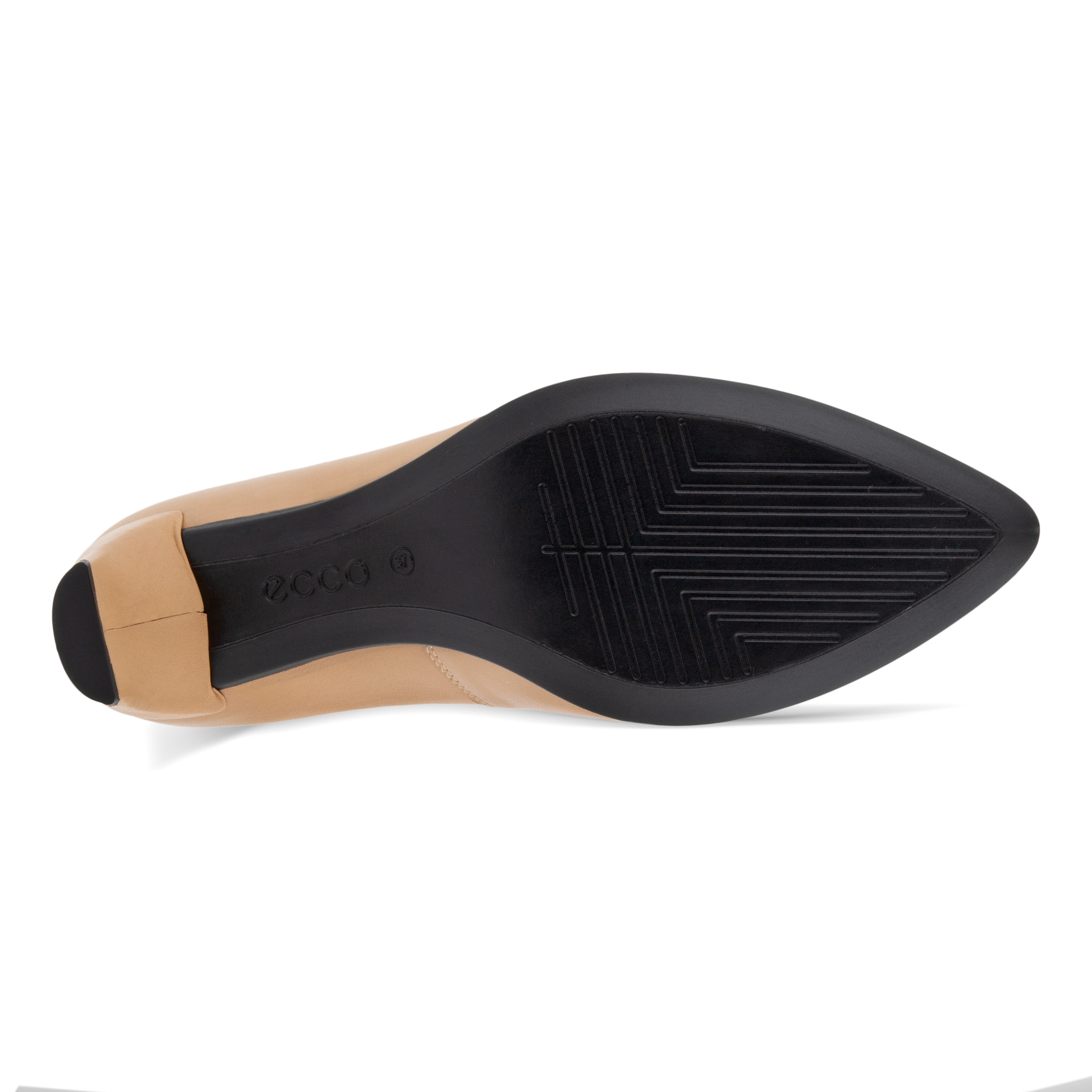 ECCO Shape 45 Pointy Sleek 2.0 High Heel - Beige - Sole
