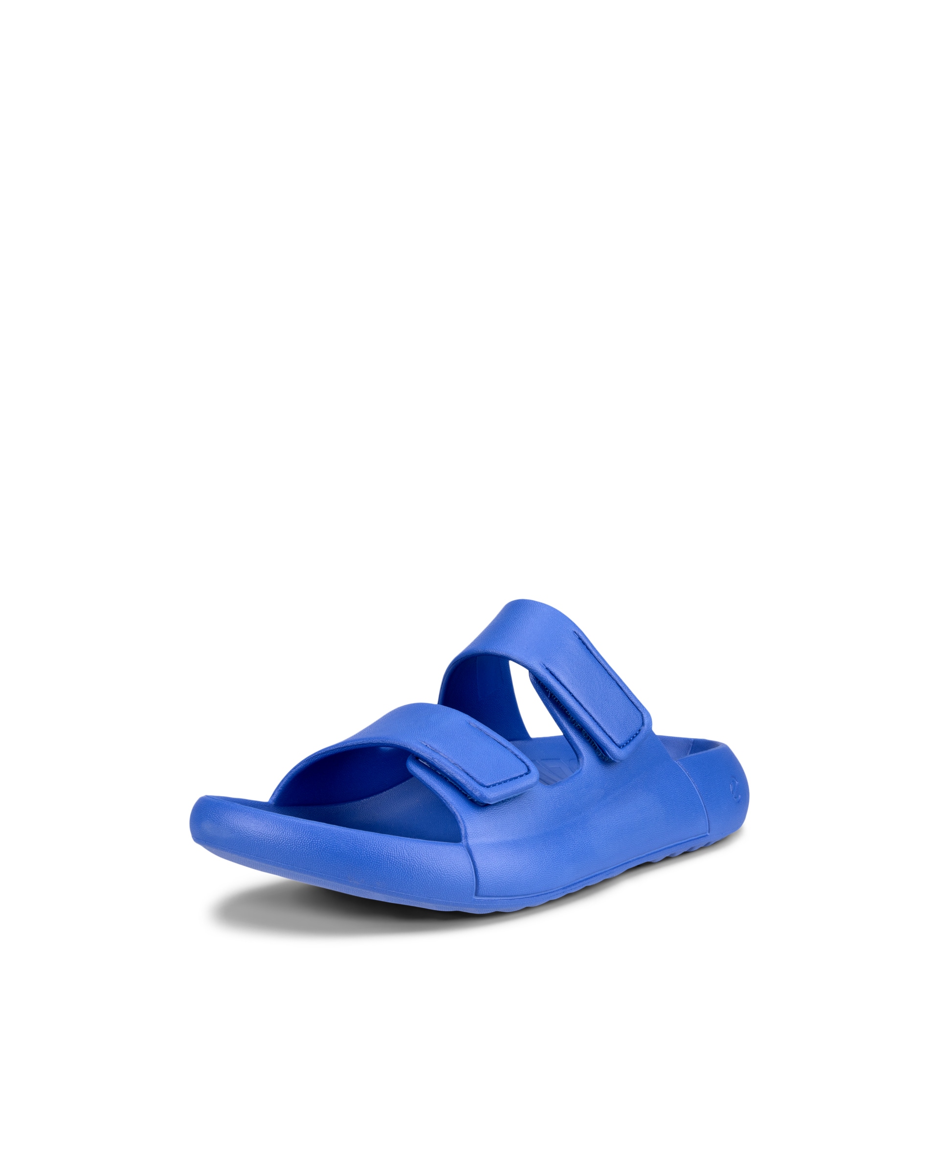 Unisex ECCO® Cozmo E Two-Strap Sandal - Blue - Main