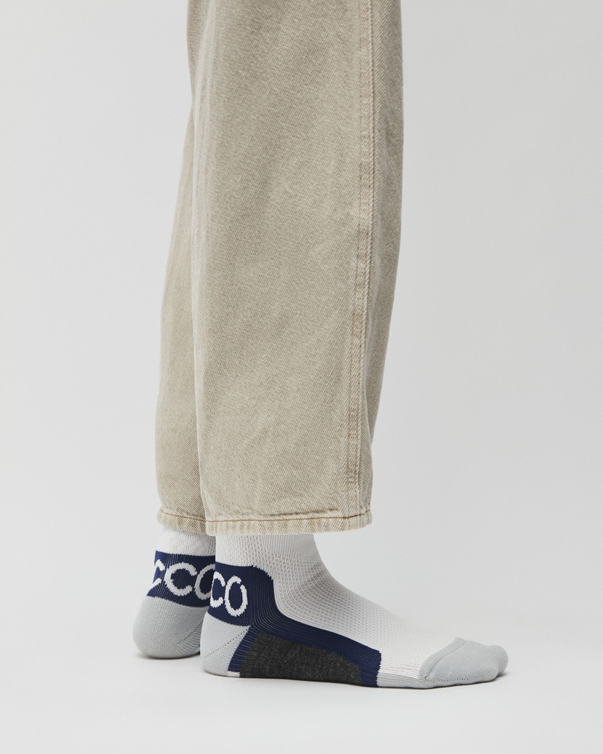 ECCO Biom® Socks - White - Lifestyle image-1