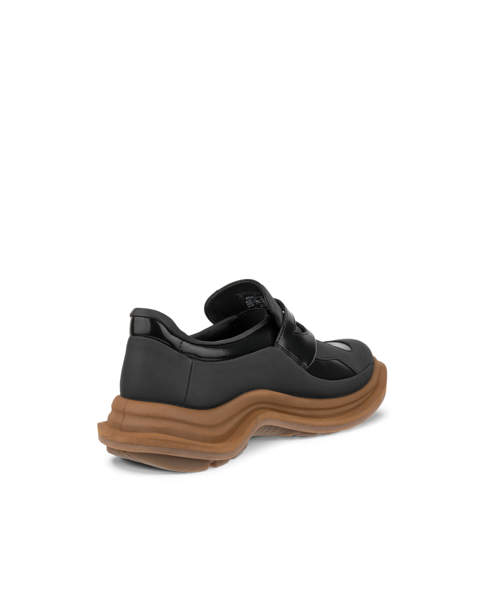 Women's ECCO® Offroad Leather Outdoor Shoe - Black - Back