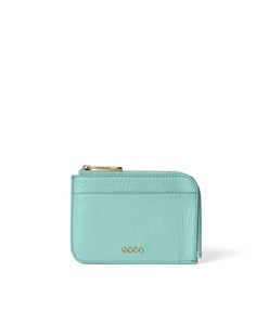 ECCO® Leather Card Case - Blue - Main