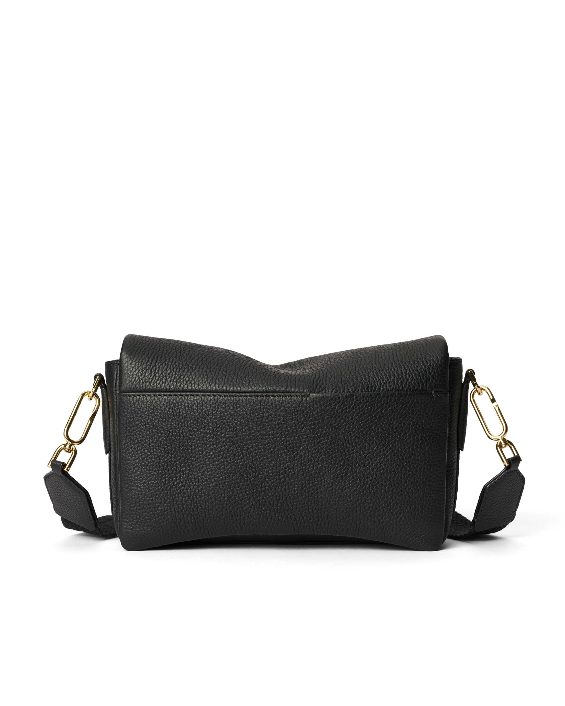 Bolso bandolera de piel ECCO® Pinch - Negro - Back