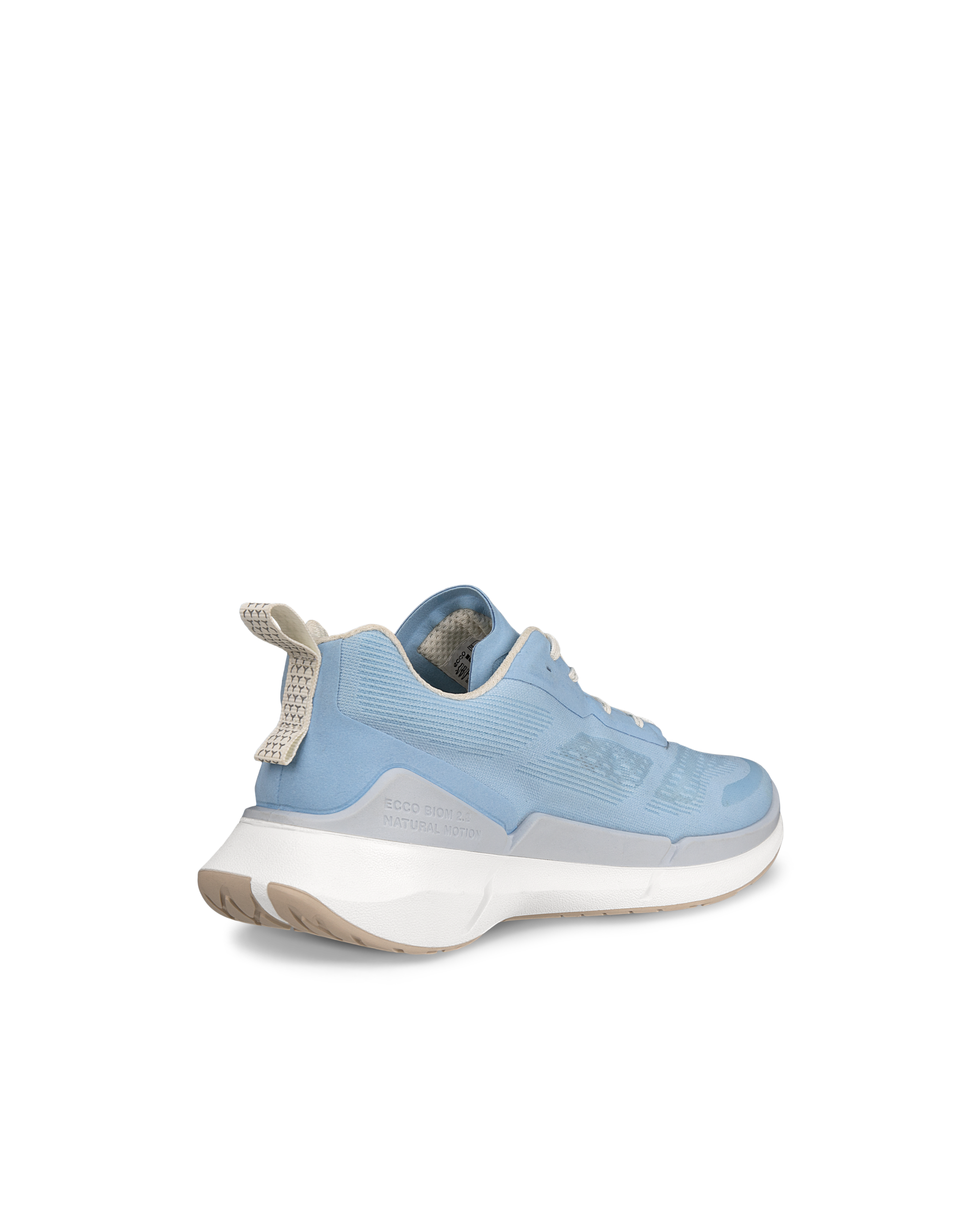 Women's ECCO® Biom 2.0 Low Breathru Textile Sneaker - Blue - Back