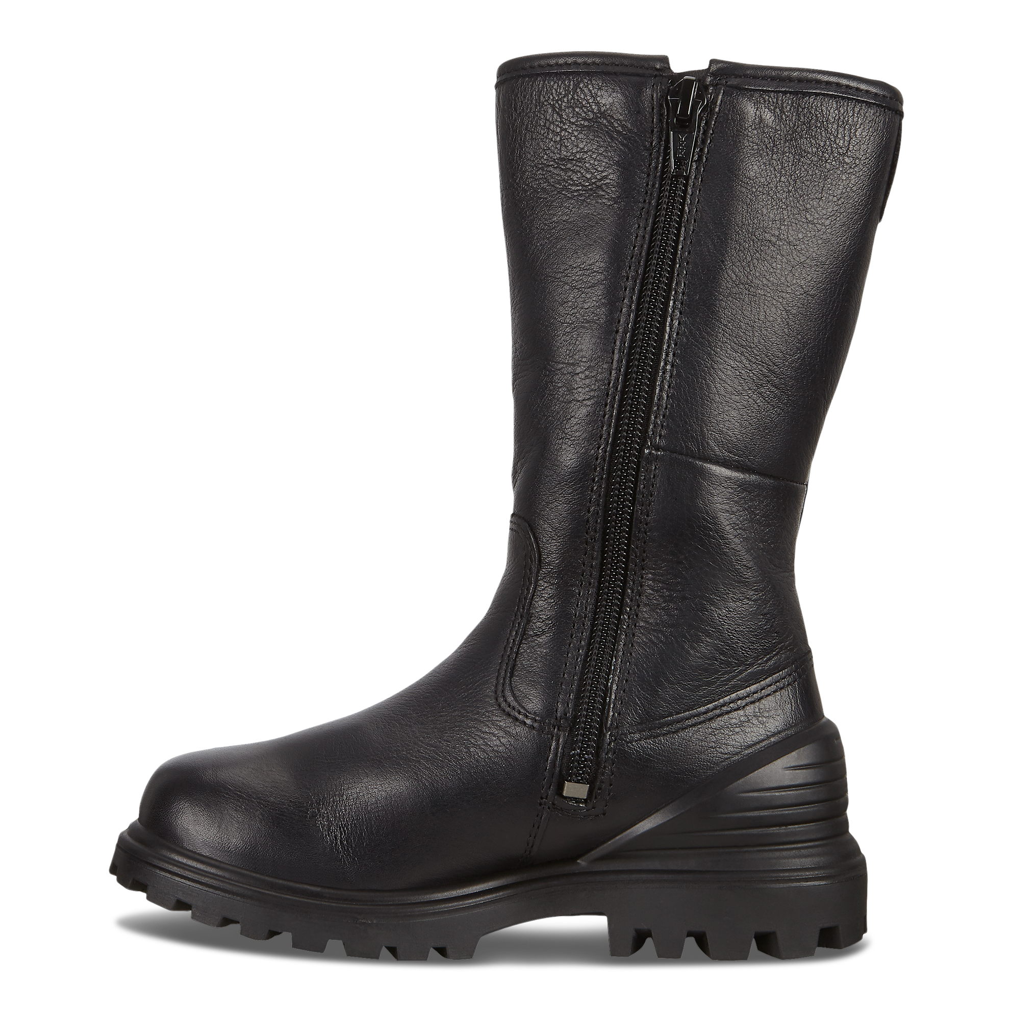 Botas de caña alta de piel ECCO® Tredtray para niño/a - Negro - Inside