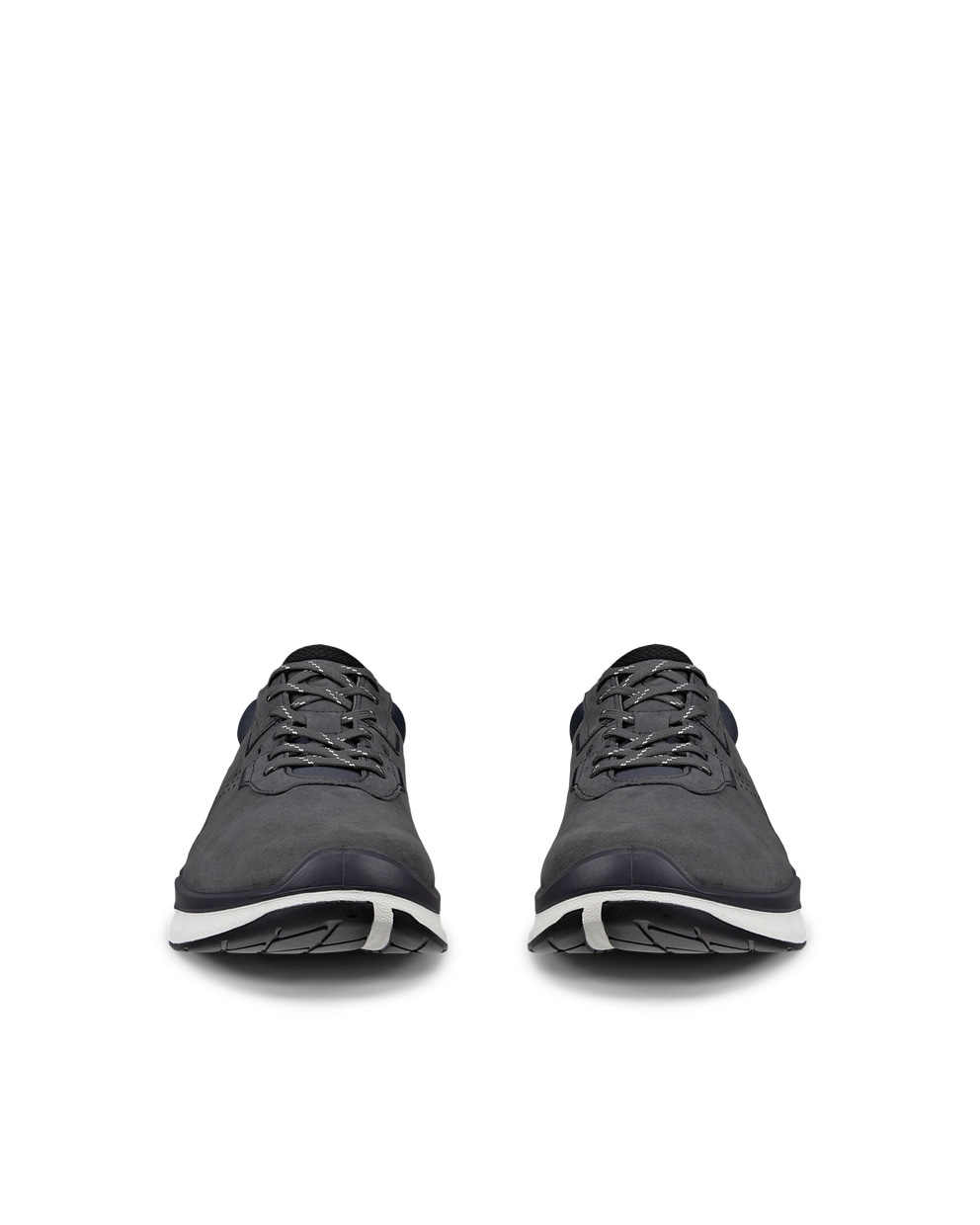 Zapatillas de nobuk ECCO® Biom 2.2 para hombre - Gris - Front pair