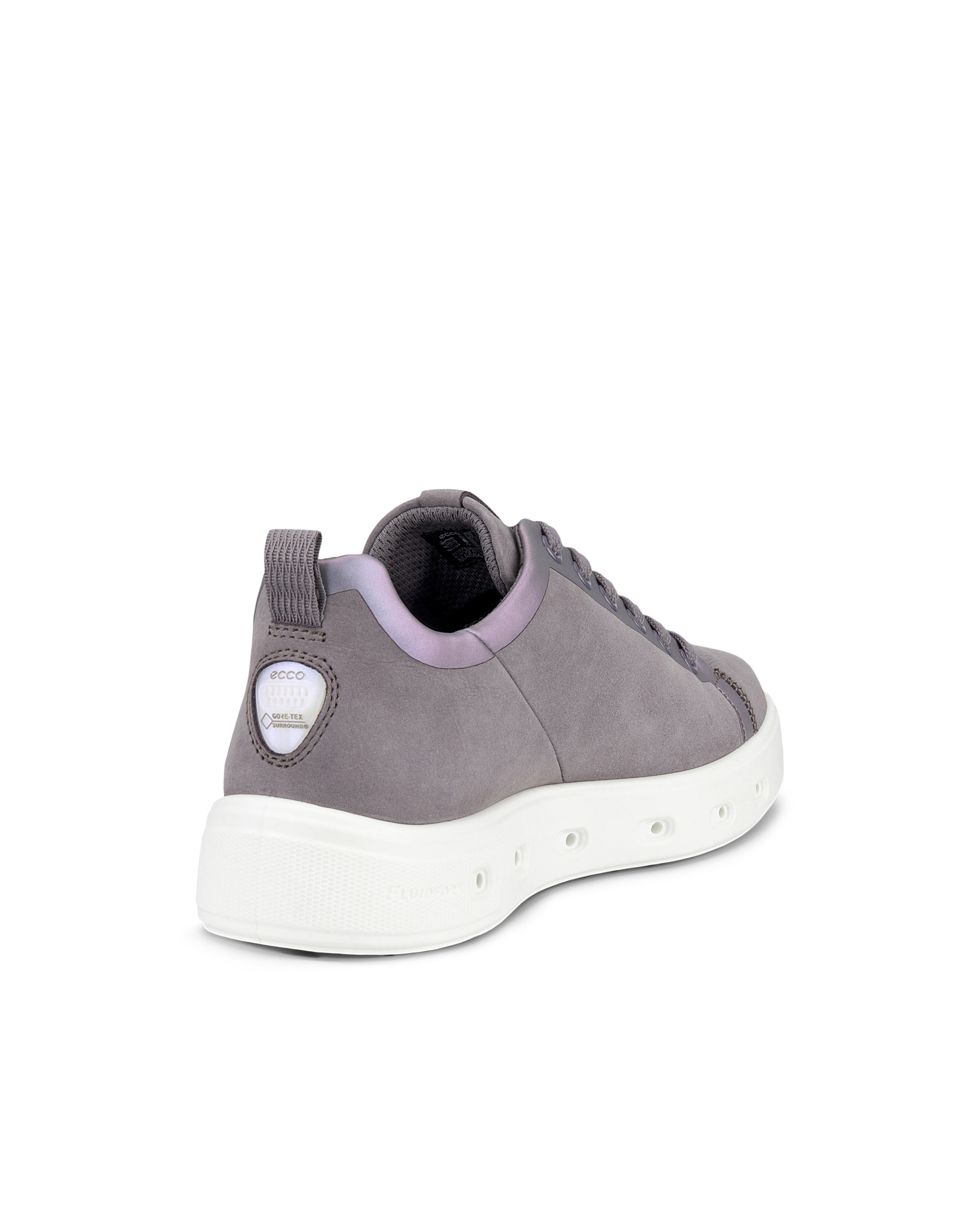 ECCO Street 720 Womens Waterproof Sneakers - Purple - Back