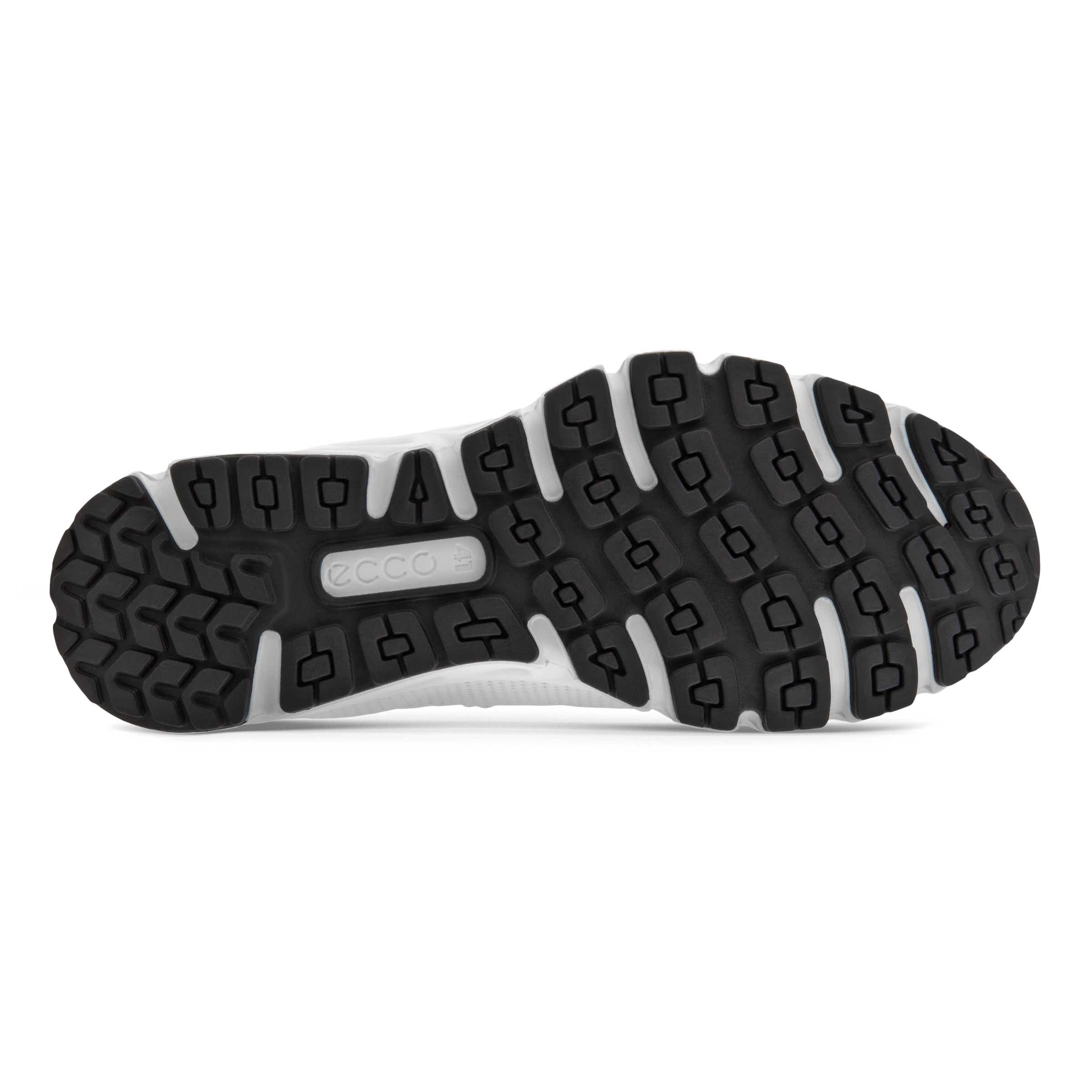 ECCO Multi Vent Low メンズ レザーGore-Texアウトドアスニーカー - 白 - Sole