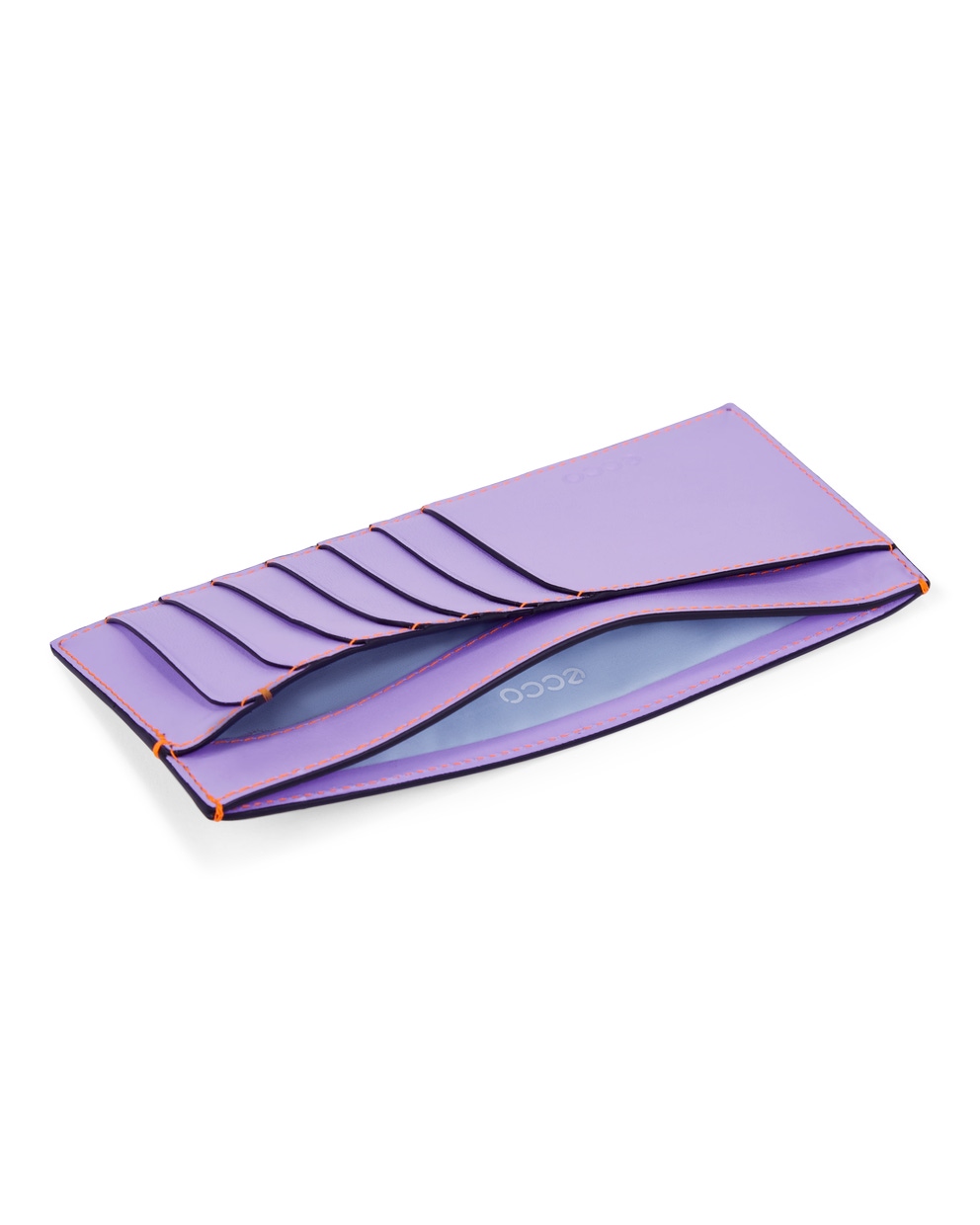 ECCO® Wallet Smooth Leather Wallet - Purple - Inside