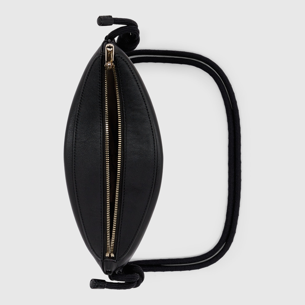 ECCO® Contact Fortune Leather Crossbody Bag - Black - Birdeye