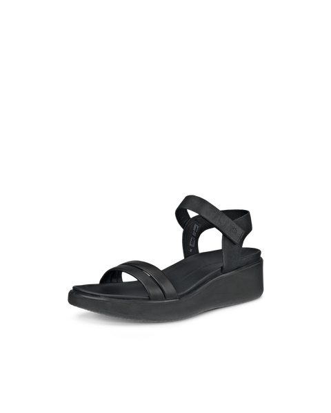 ECCO Women's Flowt Wedge Lx Sandals - Black - Main