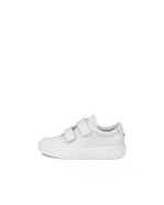 Kids' ECCO® Soft 60 Leather Sneaker - White - Outside