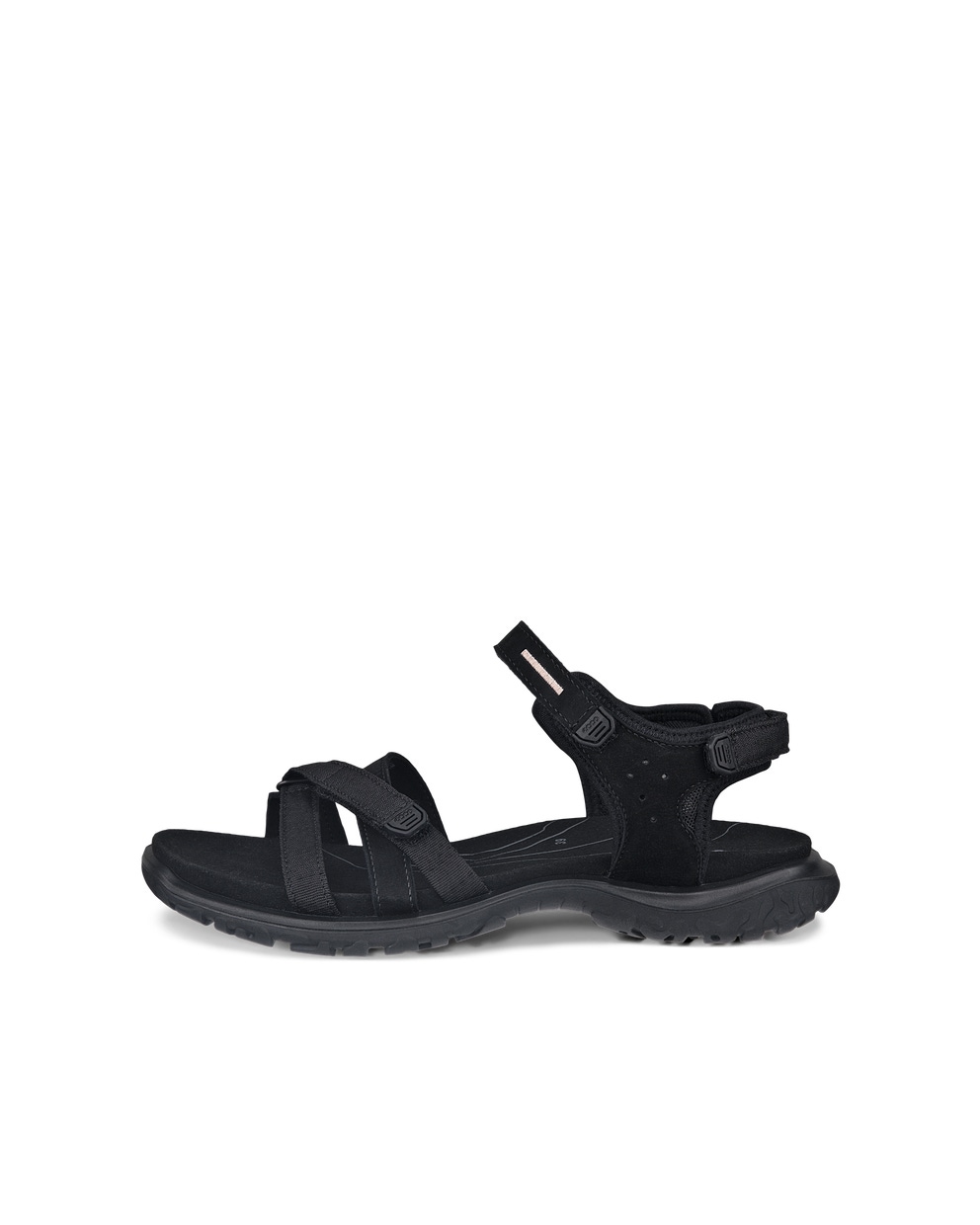 Women's ECCO® Offroad Roam Outdoor Sandal - Black - Outside