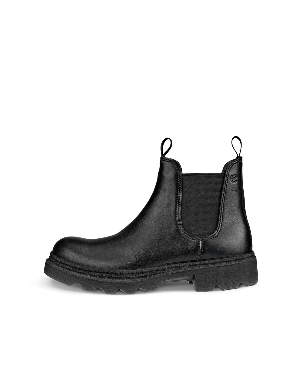 ECCO Men Grainer Chelsea Boots - Black - Outside