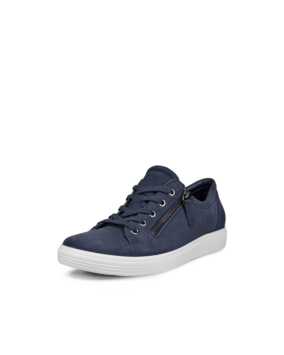 Women's ECCO® Classic Nubuck Sneaker - Blue - Main