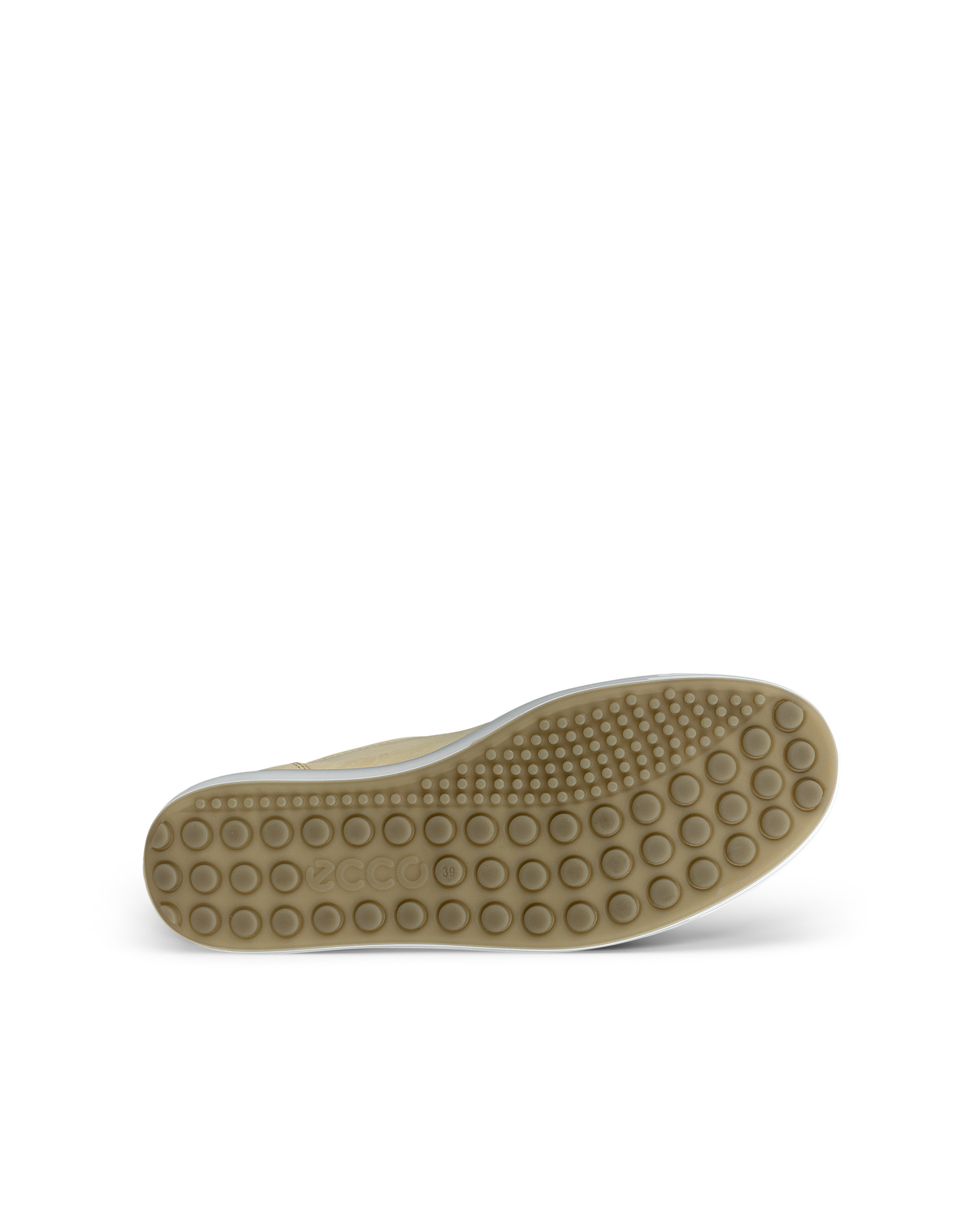 ECCO® Soft 7 baskets en nubuck pour femme - Jaune - Sole