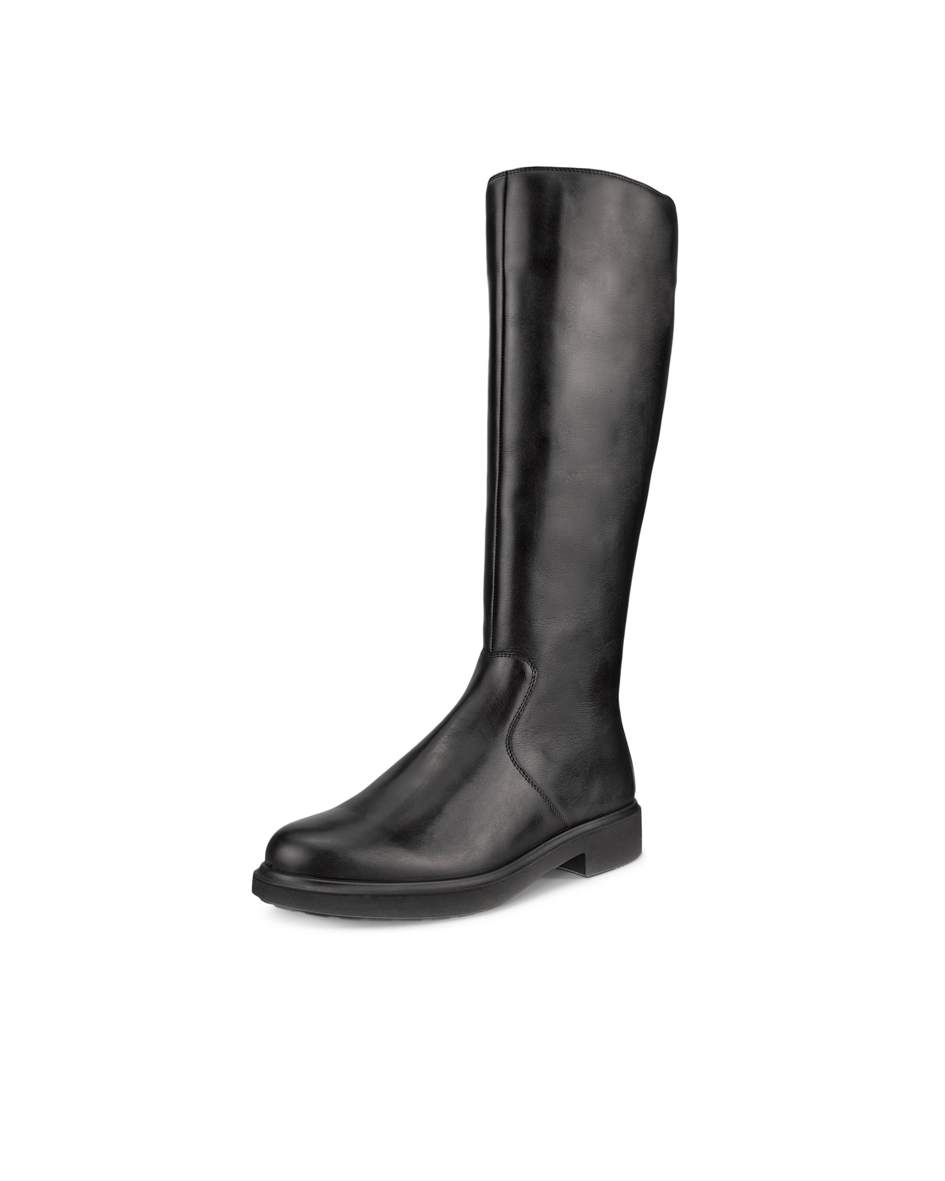 ECCO® Metropole Amsterdam bottes hautes en cuir pour femme - Noir - Main